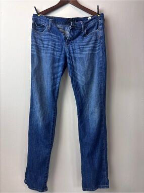 Lucky Brand Women’s 8/29 Straight Leg Jeans Medium Wash Blue Denim
